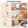 HiCOZY 6-in-1 Pet Grooming Vacuum, 50dB Quiet Dog Cat Vacuum 2L Dust Cup - 3 of 4