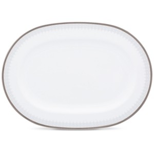 Noritake Silver Colonnade Oval Platter - 1 of 4
