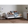 Twin Cotton Candy Kids' Daybed White - South Shore - 2 of 4