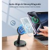 MAGIC JOHN Magnetic Wireless Charger Stand 15W Fast Mag-Safe Charger for iPhone 16/16 Pro/16 Plus/16 Pro Max/15/14/13/12 Series - 4 of 4