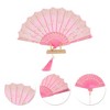 Unique Bargains Tassel Folding Fan 1 Pc - 3 of 4