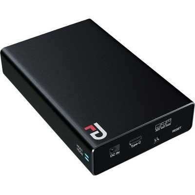 Fantom Drives FD DUO 4TB SSD Portable 2 Bay RAID - USB 3.2 Gen 2 Type-C - RAID0/RAID1/JBOD - 2 x HDD Supported - 0 x HDD Installed - 2 x SSD Supported