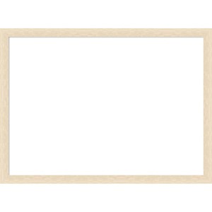 Amanti Art Woodgrain Stripe Blonde Framed Magnetic Dry Erase Board - 1 of 4