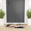 Marta Barragan Camarasa Modern tropical sunrise G Looped Vinyl Welcome Mat - Society6 - 2 of 4
