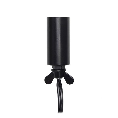 Restoration Bronze 13" Crystal Ball Sequin Kids Table Lamp