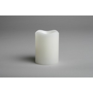 tagltd 3X4 Light-Up Led Pillar Candle With 5 Hour Timer Flameless Dripless Reusable For Home Decor Wedding Parties - 1 of 4