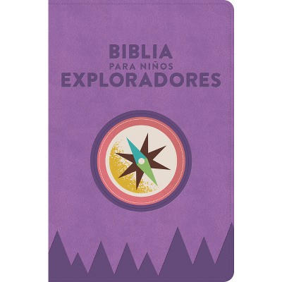 Rvr 1960 Biblia Para Niños Exploradores, Lavanda Compás Símil Piel - by  B&h Español Editorial (Leather Bound)