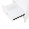 NicBex 20" Bathroom Storage Cabinet with Sink, Bathroom Vanity, 1 Spacious Cabinet Door and 1 Drawer for Bathroom, White - 3 of 4