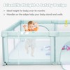 Infans Extra Large Baby Playpen Safety Baby Play Yard w/50 Ocean Balls & 4 Handles - 2 of 4
