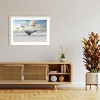 Amanti Art Antarctica Whale Tail III by Richard Silver Wood Framed Wall Art Print - 4 of 4