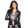 Tipsy Elves Form Fitting Skeleton Bodysuits for Halloween - Sexy Skeleton Costume - Women's White Skeleton Bodysuit Halloween Costume Size Large - 4 of 4