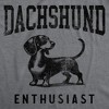 Mens Funny T Shirts Dachshund Enthusiast Sarcastic Puppy Graphic Novelty Tee For Men - Crazy Dog Men's T Shirt For Dog Lovers - 2 of 4