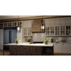 Urban Ambiance Luxury Minimalist Pendant Light,  13.125"H x 8.25"W,  Midnight Black Finish, UHP3251 - 2 of 4