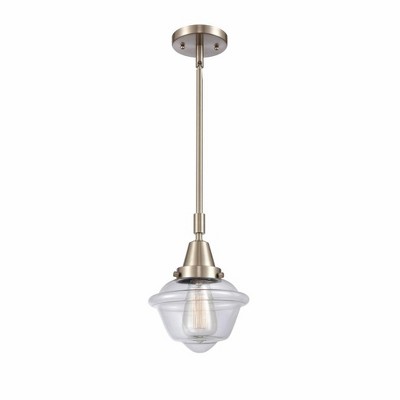 Oxford - 1 Light Stem Hung Mini Pendant In Traditional Style-9.13 Inches Tall and 7.5 Inches Wide