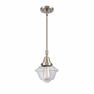 Oxford - 1 Light Stem Hung Mini Pendant In Traditional Style-9.13 Inches Tall and 7.5 Inches Wide - 1 of 1