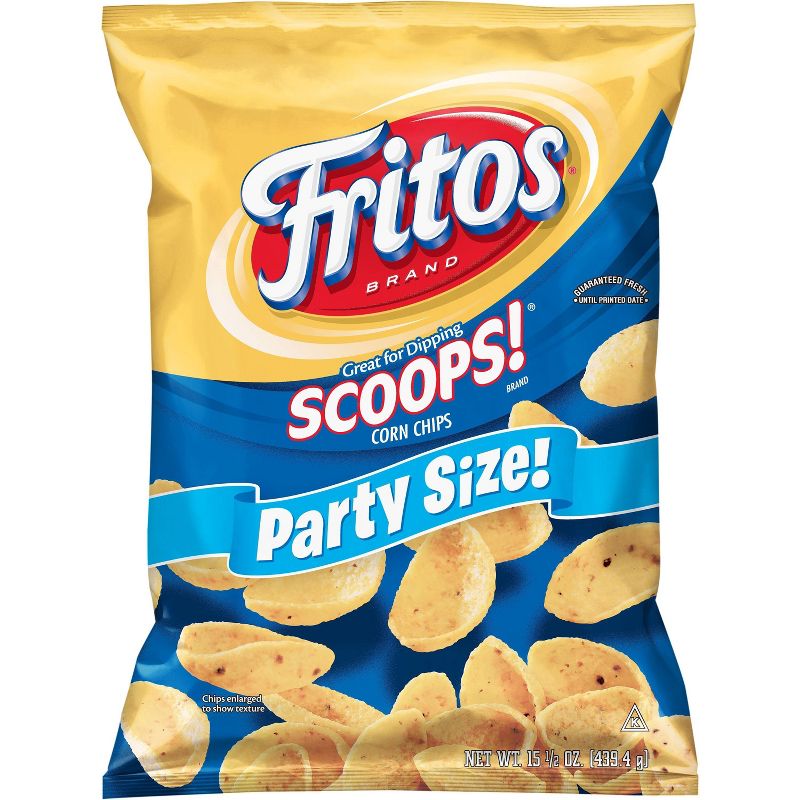 Fritos Scoops! Corn Chips - 15.50oz, 1 of 5
