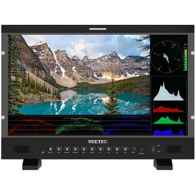 SEETEC P215 PRO 21.5" 1000nit Broadcast Director Production Monitor with LUT Waveform HDR, 3G-SDI HDMI Input Output, HDMI Support 4K 60