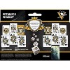 MasterPieces Officially Licensed NHL Pittsburgh Penguins 2-Pack Playing cards & Dice set for Adults. - 4 of 4