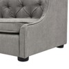 SEVOBAL Tufted Wing Back Pet Stylish Sofa Bed,For Small to Medium  Sized Pets,Gray(35"*19.5"*18") - 4 of 4