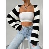 Clearlove Women's Shrug Cardigan Sweater Drop Shoulder Long Sleeve Knit Crop Bolero Cardigans - 3 of 4
