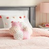 Daisy Reversible Mini Decorative Pillow - Pillowfort™ - 2 of 4