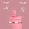 Hydrapeak Mini 14oz Kids Stainless Steel Insulated Water Bottle With Leak Proof Straw Lid - 2 of 4