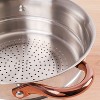 BergHOFF Ouro Gold 3Pc 18/10 Stainless Steel Cookware Set, Steamer & 9.5" Stockpot with Stainless Steel Lids - 2 of 4