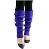 INSPIRE CHIC Women's Knitted Solid Color Warm Knee High Length Ribbed Leg Warmers - 2 of 4