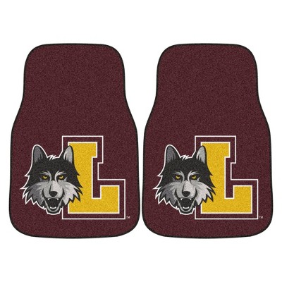 NCAA Loyola Ramblers Carpet Car Mat Set - 2pc