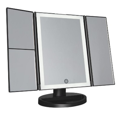Impressions Vanity Touch Trifold 2.0 LED Makeup Mirror with Magnification