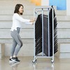 ECR4Kids The Surf Portable Lap Desk with Mobile Storage Rack, 30-Piece - 4 of 4