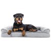 FurHaven Plush & Suede Orthopedic Sofa Dog Bed - 2 of 4