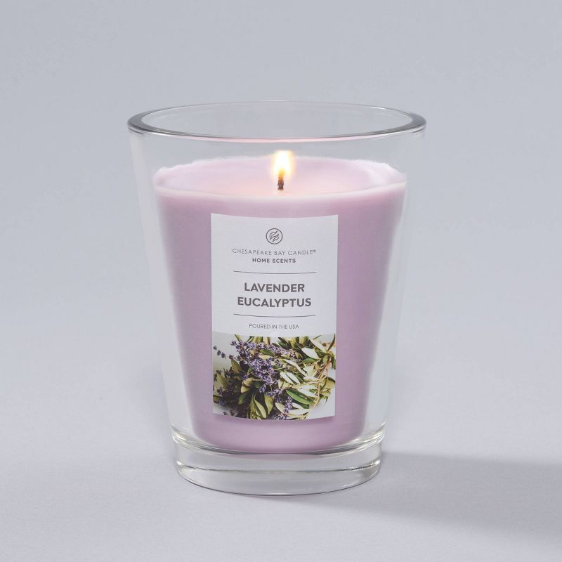 11.5oz Jar Candle Lavender Eucalyptus - Home Scents by Chesapeake Bay Candle, 3 of 9