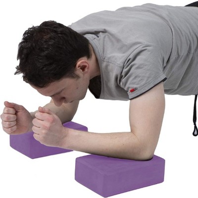 Toyzone World Light Purple Non-Slip Yoga Blocks
