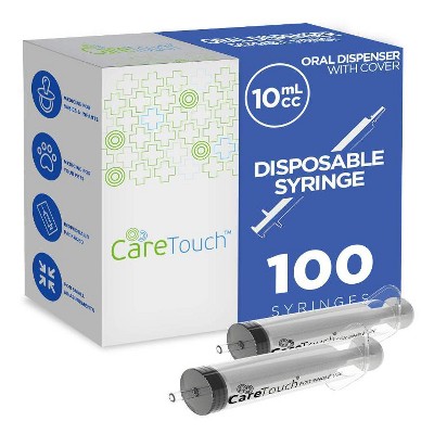 Image of Care Touch 10ml Oral Dispenser with Cover without Needle-Pack of 100