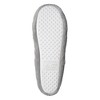 Roxoni Women's Plush Terry Cotton & Velour Ballerina Slippers – 2-Pack of Cozy Indoor Footwear - 2 of 4