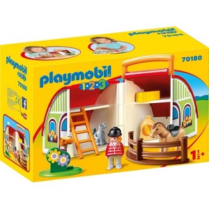 Playmobil  1.2.3: My Take Along Farm 70180 - 1 of 3