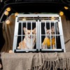 Gulches Black Double Door Aluminium Pet Travel Crate for Dogs and Cats - 2 of 4