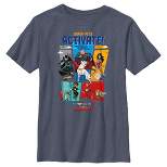 Boy's DC League of Super-Pets Activate Group Panels T-Shirt