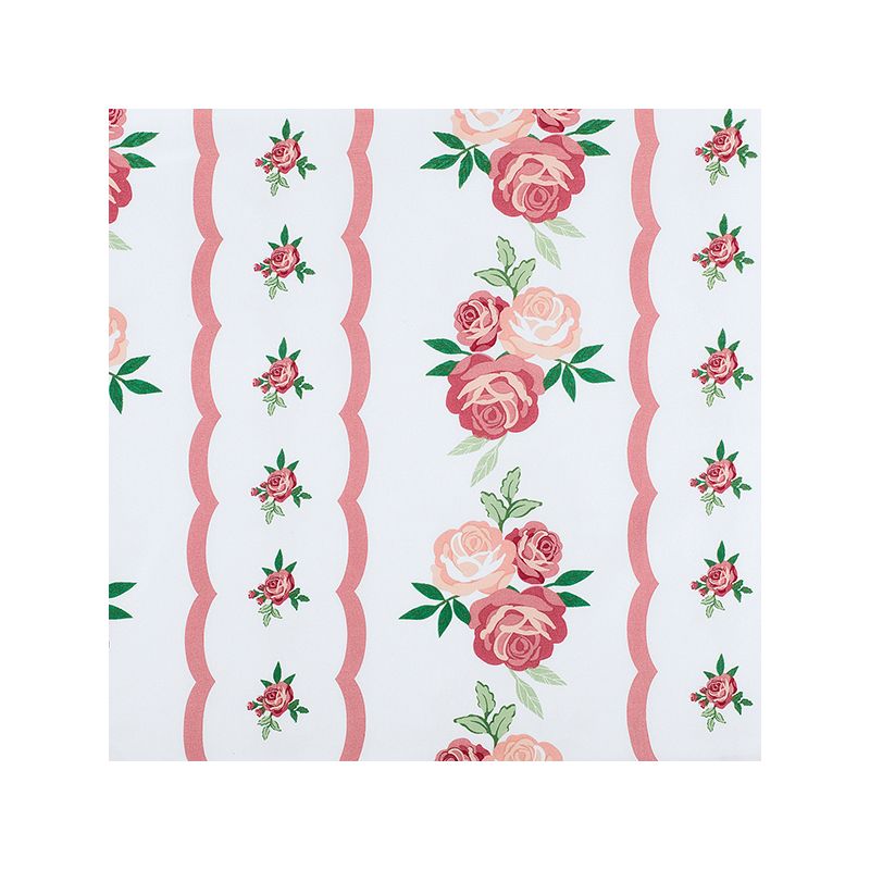 Collections Etc Printed Rose Sheet Set, 4 of 5
