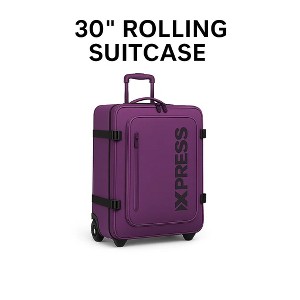 NEW YORK XPRESS TA-069 Waterproof Expandable, Soft Shell Suitcase (17", 20", 26", 30") - 1 of 4
