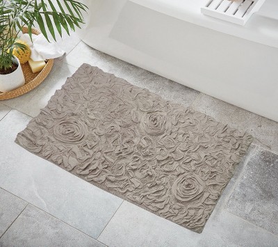 Piccocasa Absorbent Soft Long Washable Non-slip Memory Foam Bath Tub Mat  Floor Runner Rug Beige 24 X 63 : Target