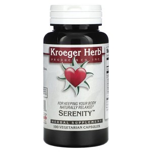 Kroeger Herb Co Serenity, 100 Vegetarian Capsules - 1 of 4