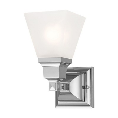 Livex Lighting Mission 1 - Light Vanity in  Polished Chrome