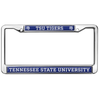 Tennessee State University Tigers Full Size Standard License Plate Metal Frame