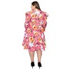 L I V D Women's Floral Statement Sleeve Flare Dress - 3 of 3