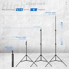 MaseiKar Photography Light Stand, 3-6.6ft/92-200cm Adjustable Sturdy Tripod Stand for Reflectors, Softboxes, Lights, Umbrellas, Load Capacity: 17.6lb - 2 of 4