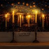 FAAYFIAN Real Wax LED Flameless Taper Candles with Remote Timer, 9.6 Inches Ivory Fake Candlesticks,Dripless Battery Operated Window Candles - 4 of 4