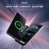 iHome Dual Port Car Charger + 3Ft USB C Cable, Fast iPhone/Samsung Charger, Compact & Lightweight Design - 2 of 4