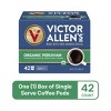 Victor Allen's Coffee Organic Peruvian, Medium Roast, 42 Count, Single Serve Coffee Pods for Keurig K-Cup Brewers - 3 of 4